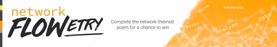 Network Flowetry - Complete the network-themed poem for a chance to win 